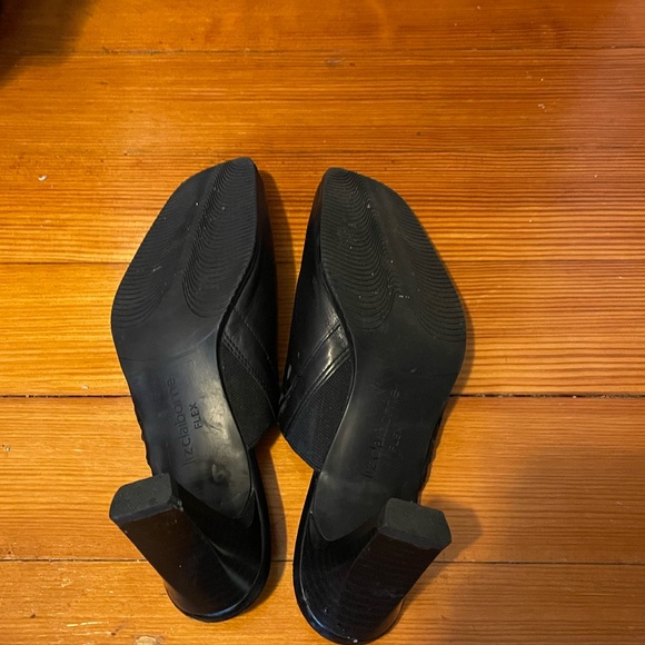 Vintage LIZ CLAIBORNE Lattice flex heeled mules - Picture 6 of 7